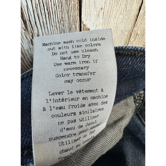 Rag &‎ Bone Skinny Jeans Womens 27 Blue Medium Wash Ankle Zip Slim Stretch Denim - Picture 10 of 11